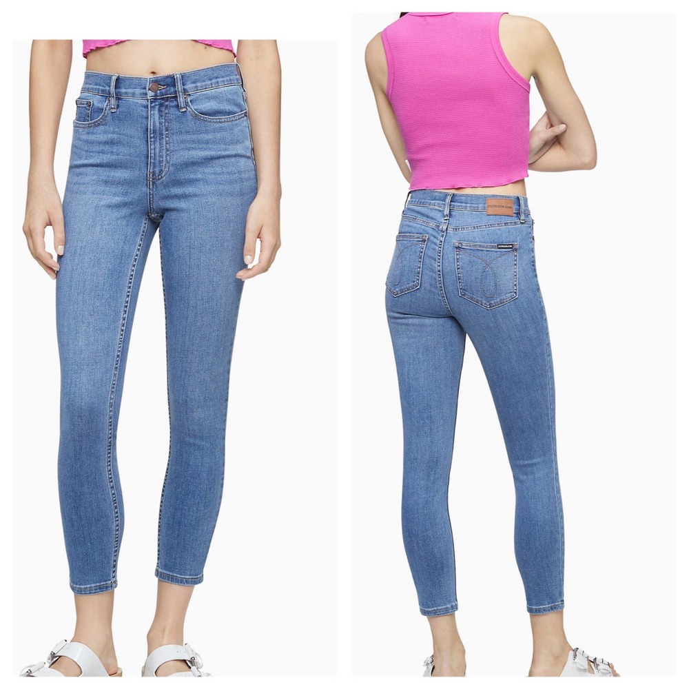 NWT Calvin Klein High Rise Jeans Size 29/8